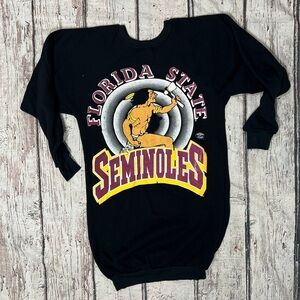 Vintage Florida State Seminoles 1980s NCAA College Sweatshirt